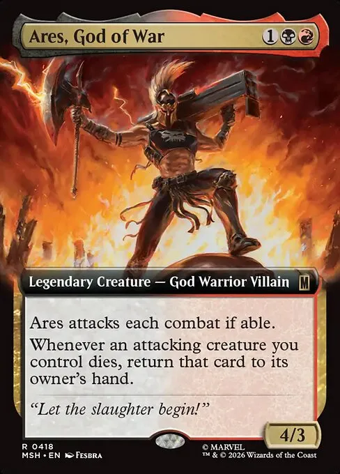 Ares, God of War · Marvel Super Heroes 418/24