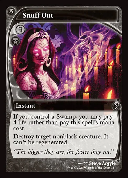 Snuff Out · Mystery Booster 2 187/385