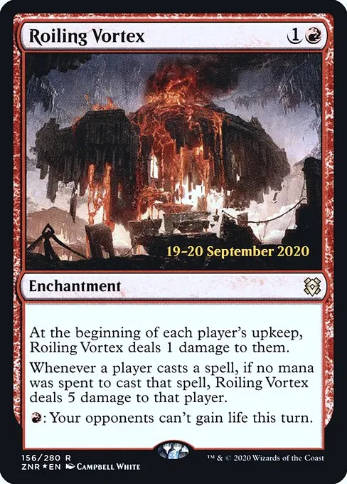 Roiling Vortex · Zendikar Rising Promos 156s/153