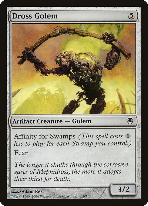 Dross Golem · Darksteel 119/165