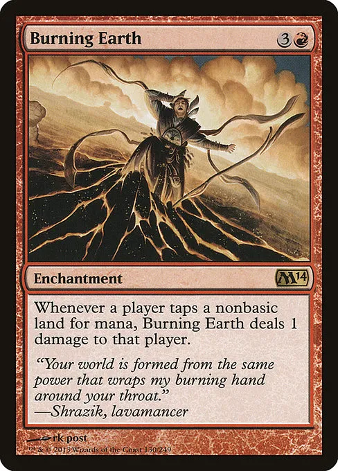 Burning Earth · Magic 2014 130/249