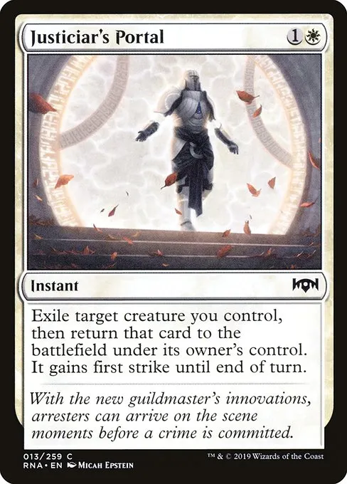 Justiciar's Portal · Ravnica Allegiance 13/273