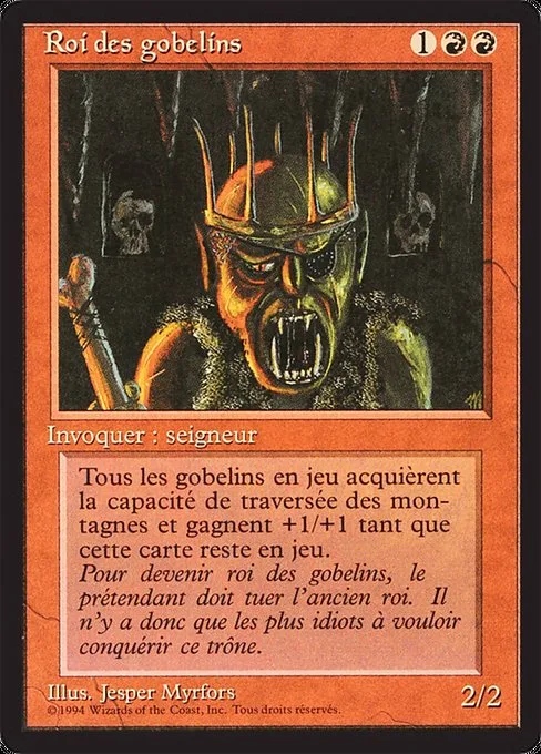 Goblin King · Foreign Black Border 155/307