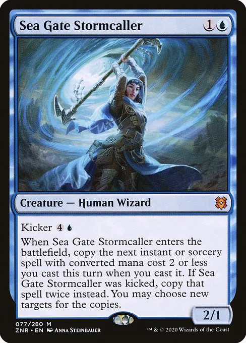Sea Gate Stormcaller · Zendikar Rising 77/407