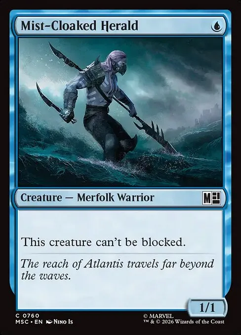 Mist-Cloaked Herald · Marvel Super Heroes Commander 760/9