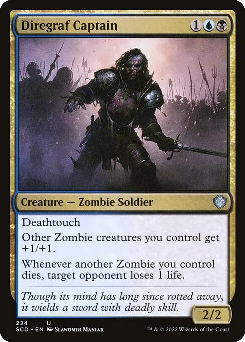 Diregraf Captain · Starter Commander Decks 224/352