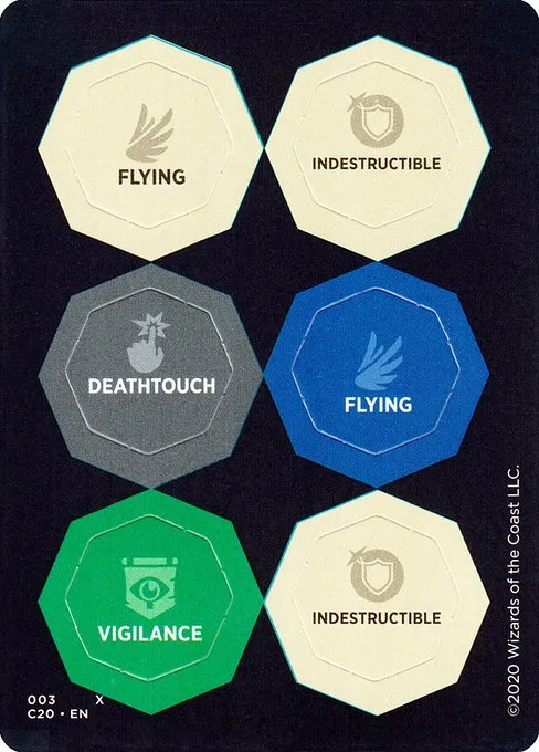 Punchcard // Punchcard · Commander 2020 Tokens 20/20