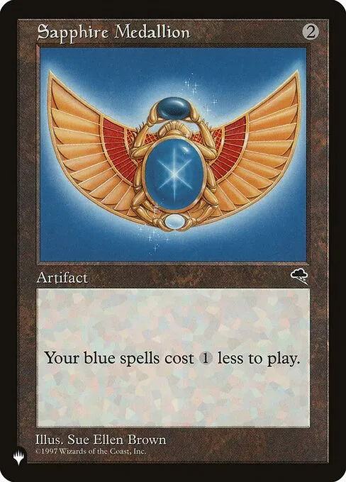 Sapphire Medallion · The List TMP-306/5050