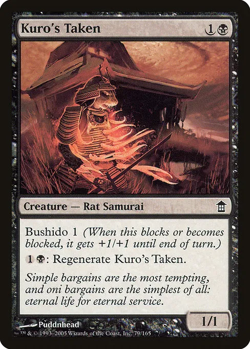 Kuro's Taken · Saviors of Kamigawa 79/165