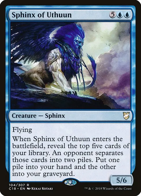 Sphinx of Uthuun · Commander 2018 104/307