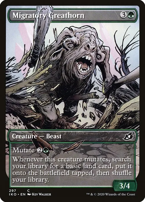 Migratory Greathorn · Ikoria: Lair of Behemoths 297/390