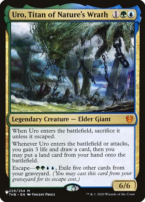 Uro, Titan of Nature's Wrath · The List THB-229/5050