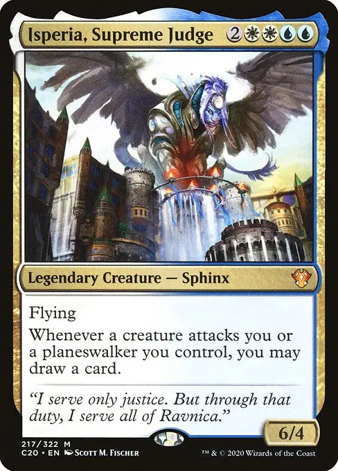 Isperia, Supreme Judge · Commander 2020 217/322