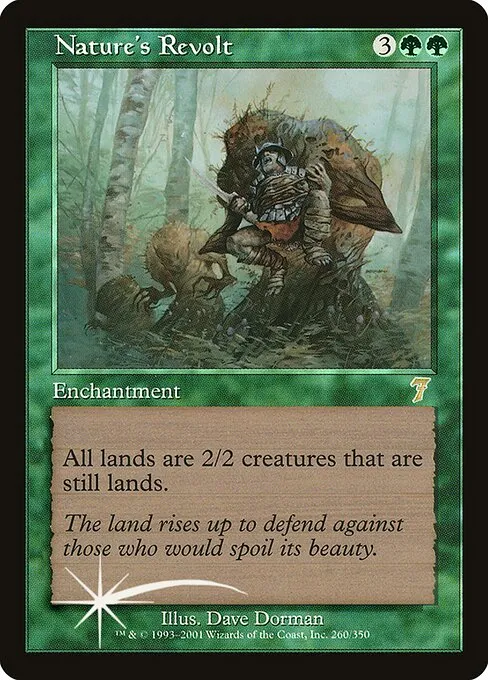 Nature's Revolt · Seventh Edition 260★/708