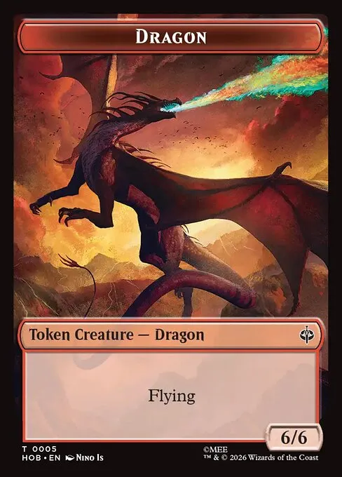 Dragon · The Hobbit Tokens 5/2
