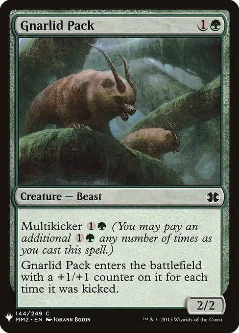Gnarlid Pack · The List MM2-144/5050
