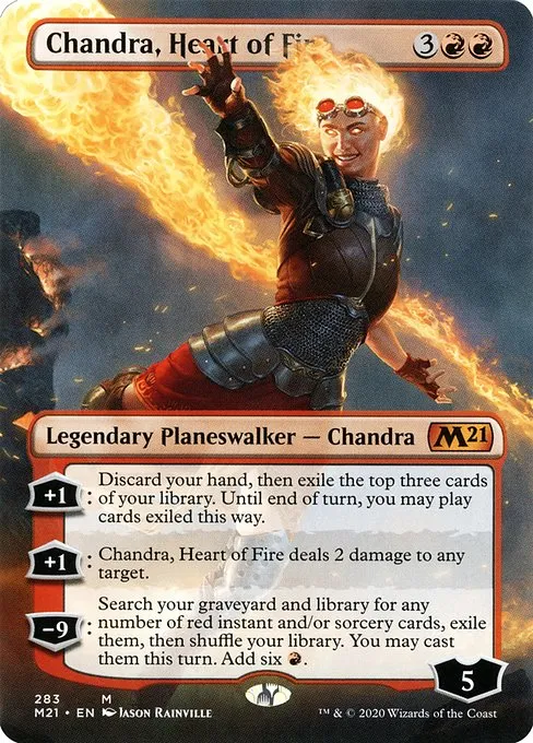 Chandra, Heart of Fire · Core Set 2021 283/397