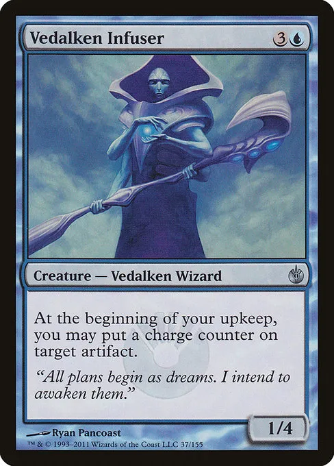 Vedalken Infuser · Mirrodin Besieged 37/155