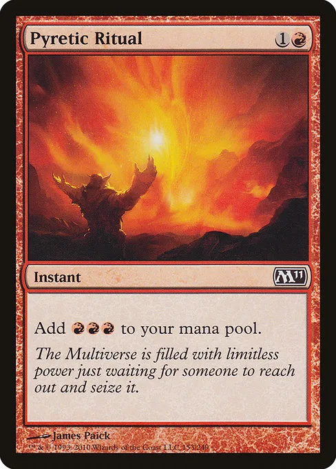 Pyretic Ritual · Magic 2011 153/249