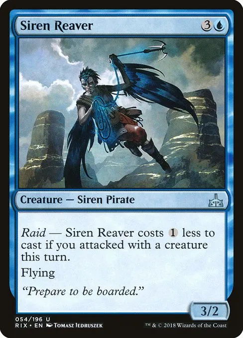 Siren Reaver · Rivals of Ixalan 54/205