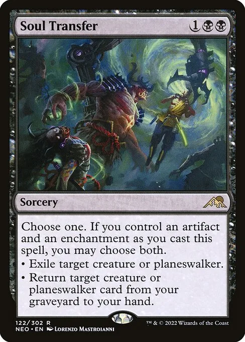 Soul Transfer · Kamigawa: Neon Dynasty 122/531