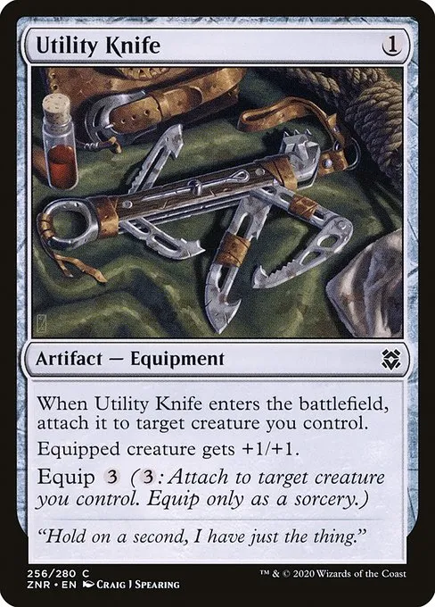 Utility Knife · Zendikar Rising 256/407