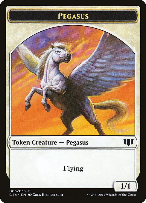 Pegasus · Commander 2014 Tokens 5/36