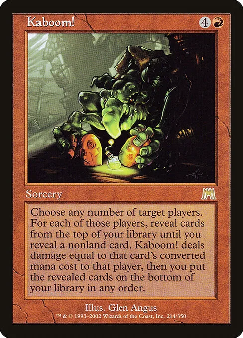 Kaboom! · Onslaught 214/351