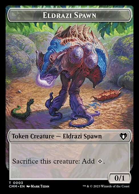 Eldrazi Spawn · Commander Masters Tokens 3/81