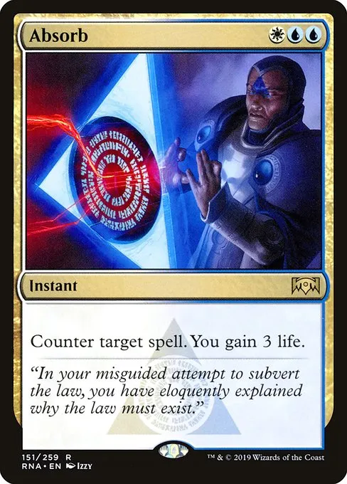 Absorb · Ravnica Allegiance 151/273