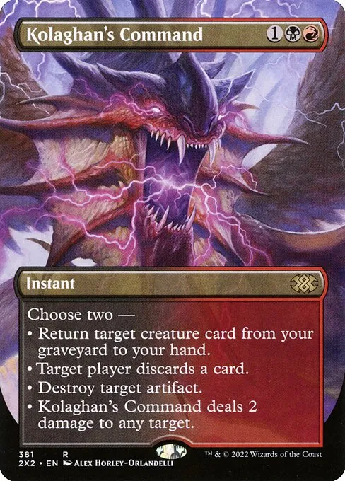 Kolaghan's Command · Double Masters 2022 381/579