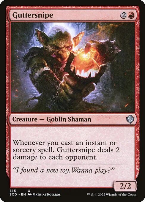 Guttersnipe · Starter Commander Decks 145/352