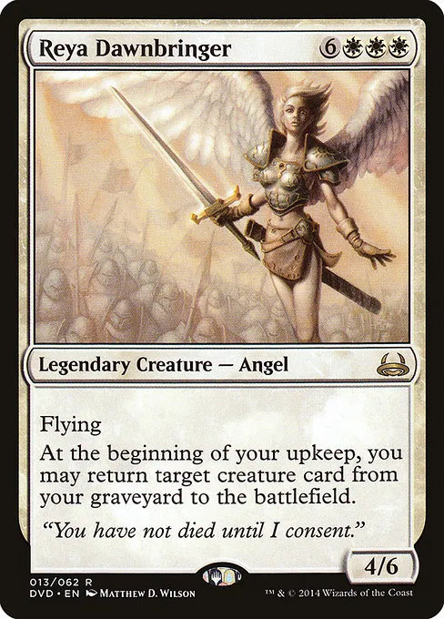 Reya Dawnbringer · Duel Decks Anthology: Divine vs. Demonic 13/62
