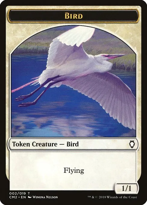 Bird · Commander Anthology Volume II Tokens 2/19