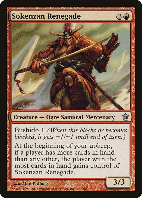 Sokenzan Renegade · Saviors of Kamigawa 114/165