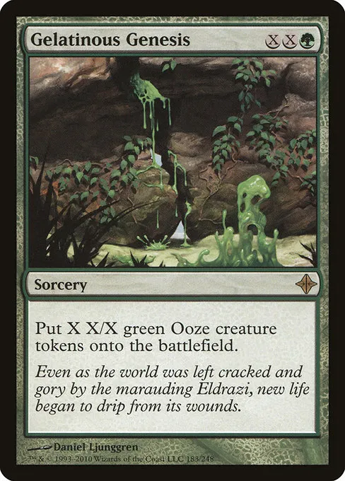 Gelatinous Genesis · Rise of the Eldrazi 183/248