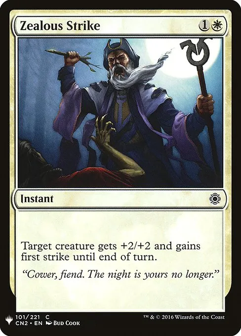 Zealous Strike · The List CN2-101/5050