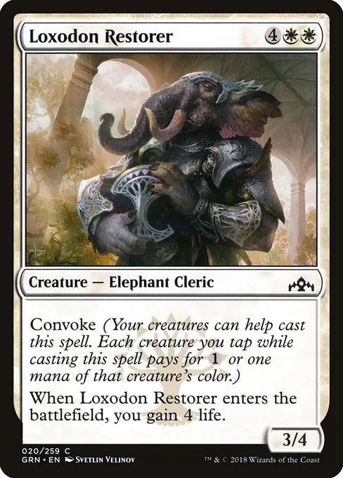 Loxodon Restorer · Guilds of Ravnica 20/273