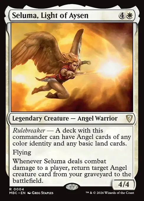 Seluma, Light of Aysen · Mystery Booster: Commander Edition 4/2