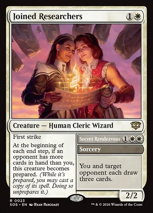 Joined Researchers // Secret Rendezvous · Secrets of Strixhaven 23/368
