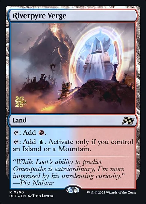 Riverpyre Verge · Aetherdrift Promos 260s/160