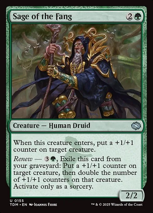 Sage of the Fang · Tarkir: Dragonstorm 155/427