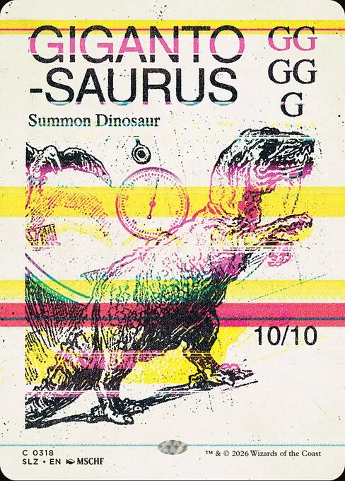 Gigantosaurus · The Zeta Set 318/21