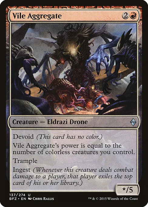 Vile Aggregate · Battle for Zendikar 137/299