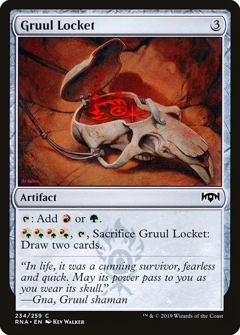 Gruul Locket · Ravnica Allegiance 234/273