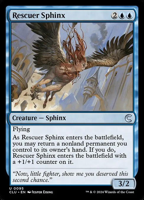 Rescuer Sphinx · Ravnica: Clue Edition 95/284