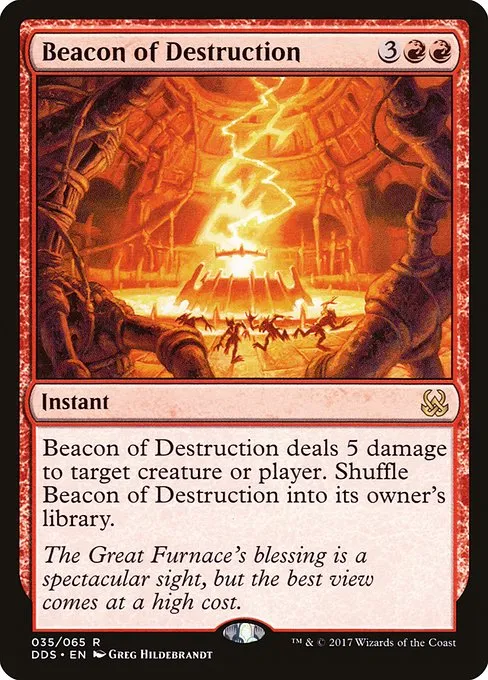 Beacon of Destruction · Duel Decks: Mind vs. Might 35/65