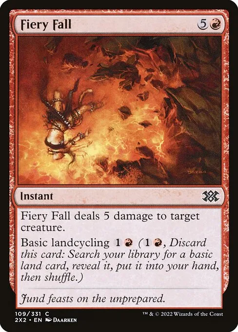 Fiery Fall · Double Masters 2022 109/579