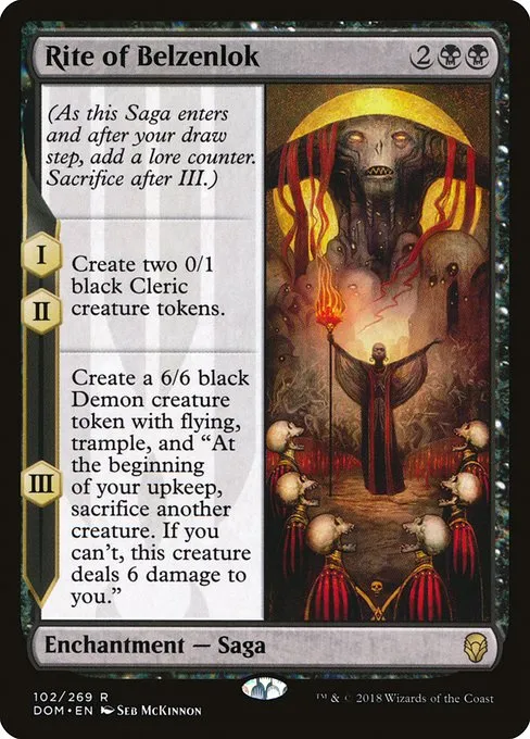 Rite of Belzenlok · Dominaria 102/280