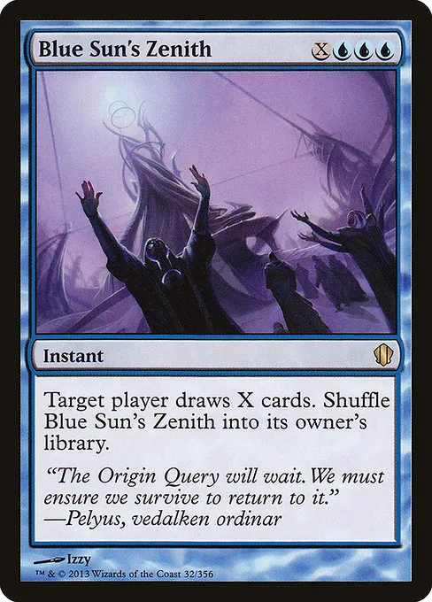 Blue Sun's Zenith · Commander 2013 32/356